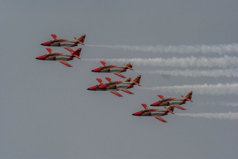 Pokazy Air Show w Radomiu