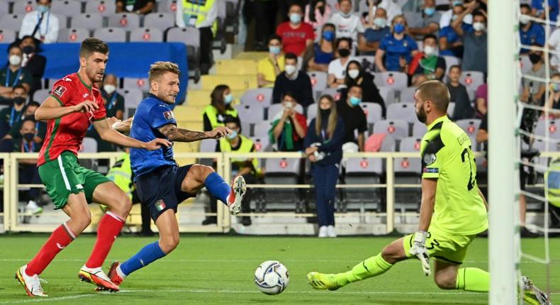Ciro Immobile has failed to reproduce his club form for the national team Creator: Alberto PIZZOLI