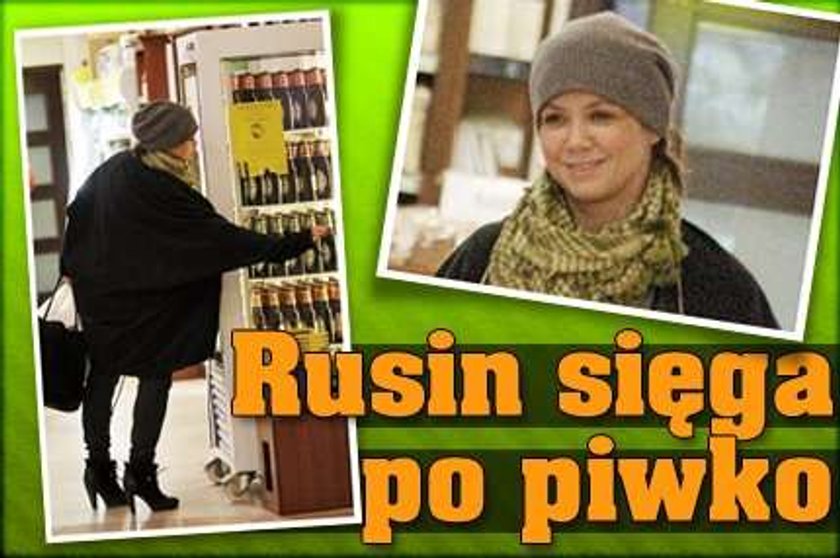 Rusin sięga po piwko