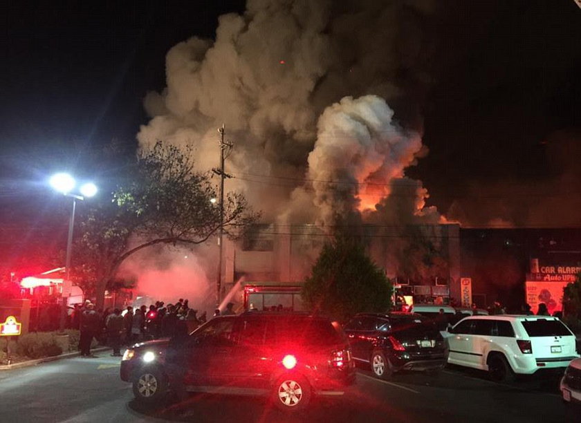 Pożar klubu muzycznego w Oakland