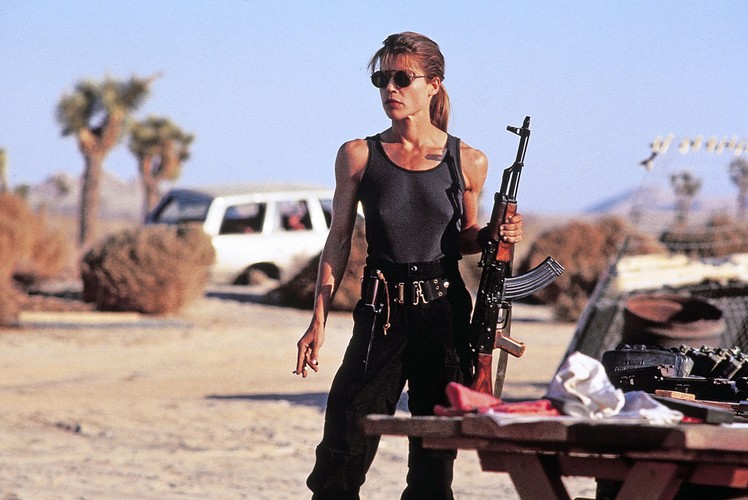 Linda Hamilton jako Sarah Connor