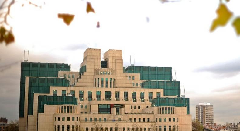 The headquarters of Britain's MI6 intelligence agency in London