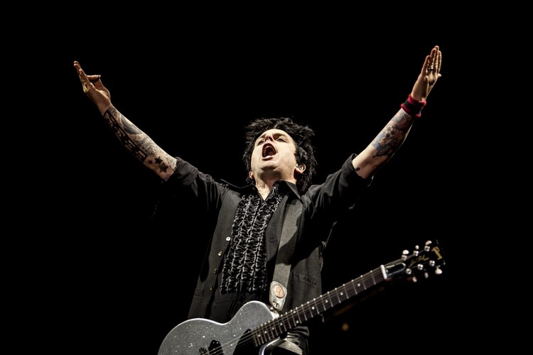 Green Day w Tauron Arena, w Krakowie, 21 stycznia 2017; fot. Kuba Ociepa