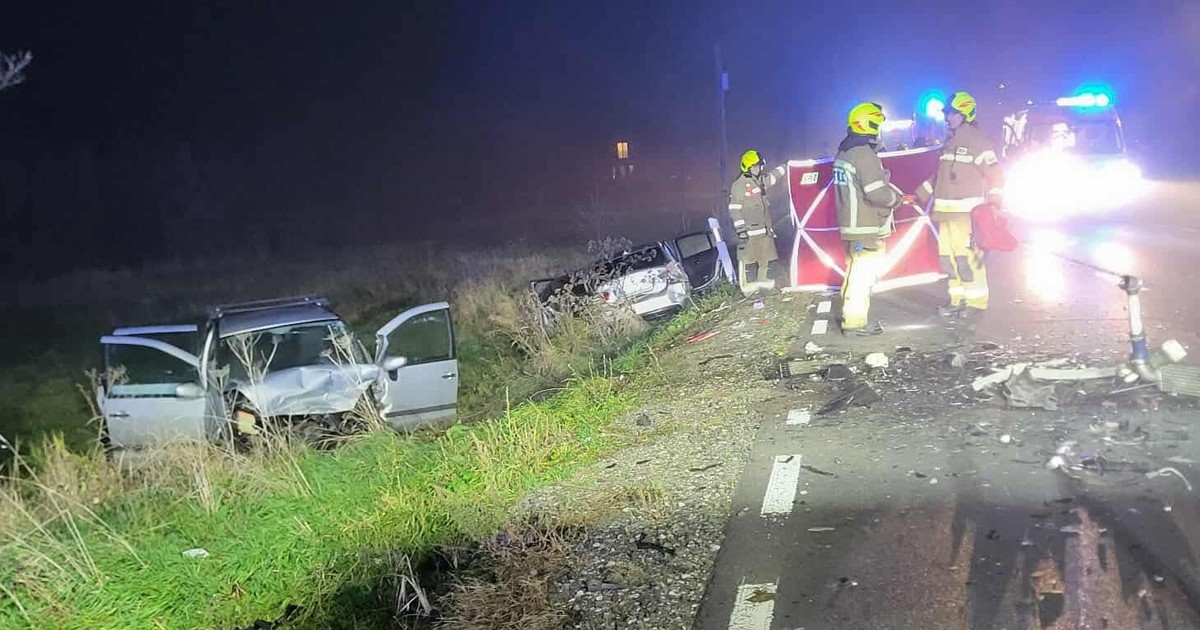 Śmiertelny wypadek na Mazowszu. Sprawca był pijany. Ale to nie wszystko
