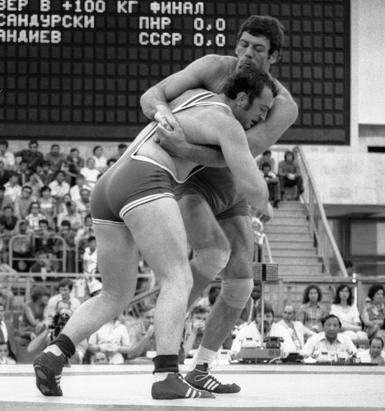 Adam Sandurski na igrzyskach w Moskwie (1980)