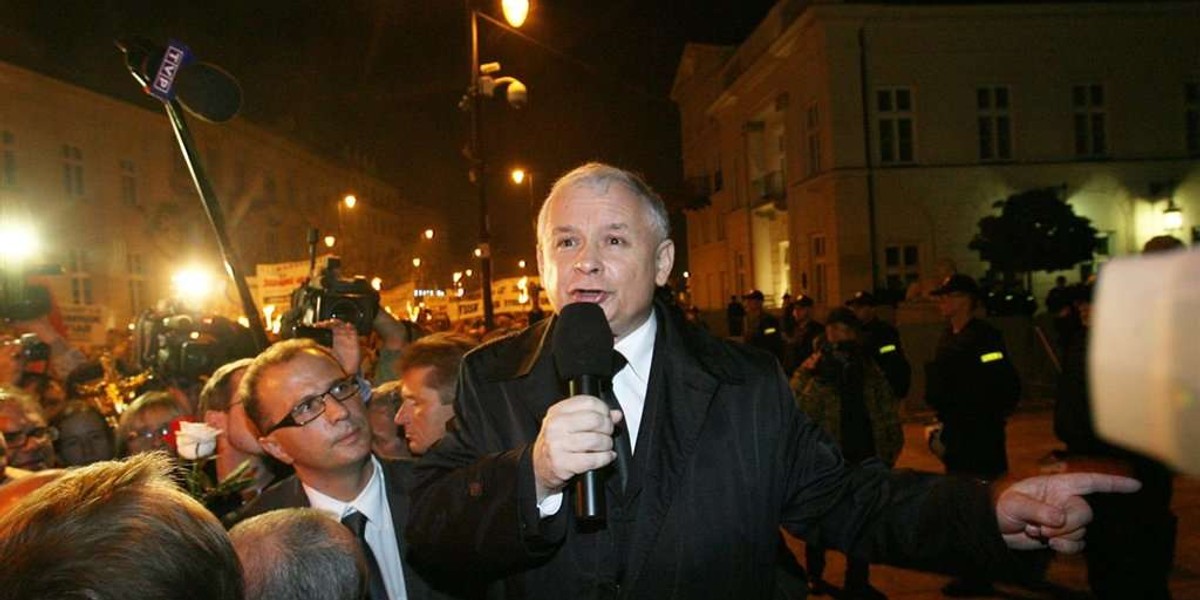 Kaczyński wyszedł na ulice. Co mówi?