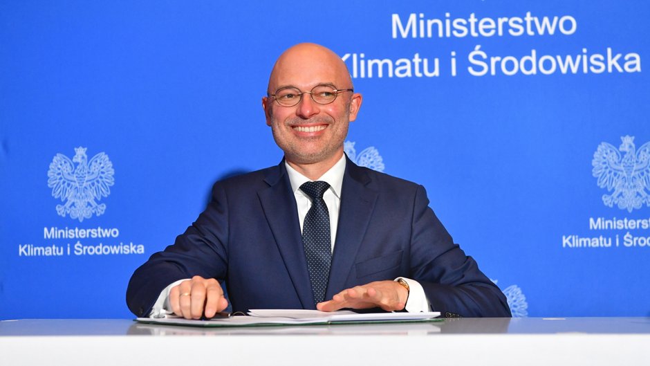 Minister klimatu i środowiska Michał Kurtyka