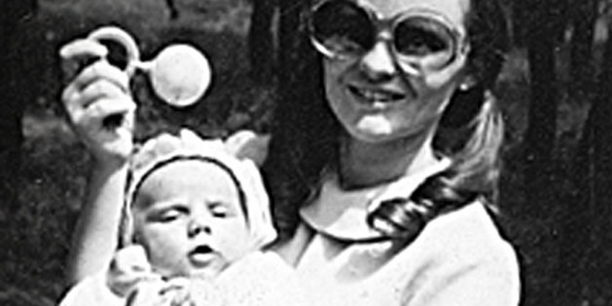 Andrzej Duda z mamą