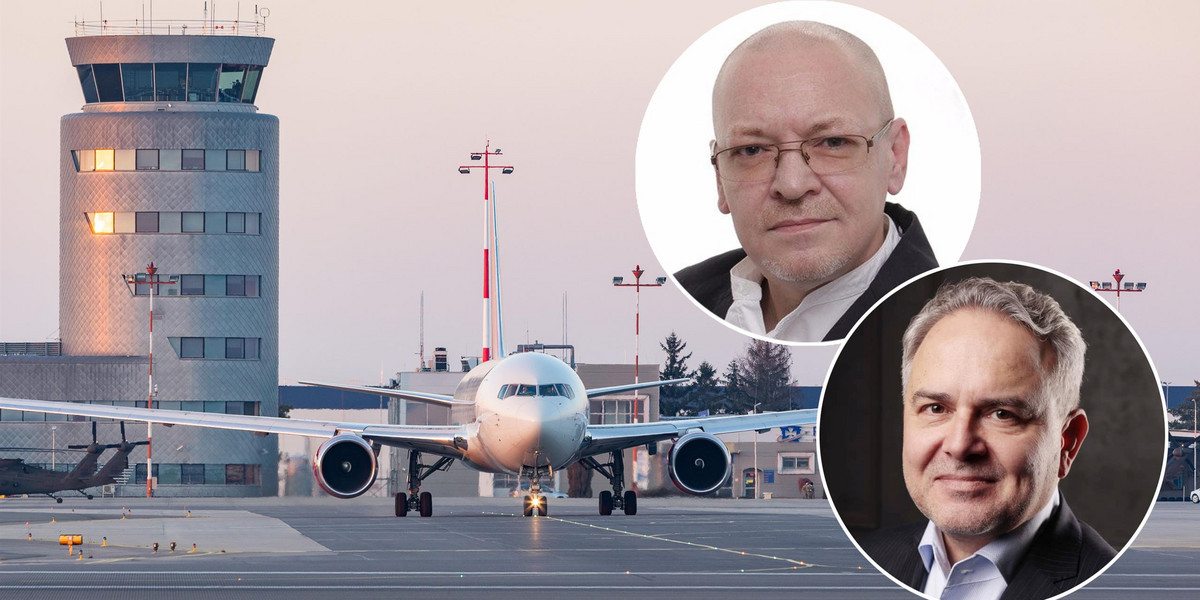 Mjr Robert Cheda i płk Grzegorz Małecki, komentują sprawę m.in. dotyczącą lotniska w Rzeszowie.