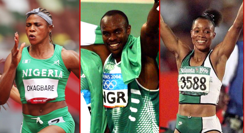 Blessing Okagbare, Chioma Ajunwa and Enefiok Udo-Obong lead the Top 5 Greatest Nigerian Athletes of All-time