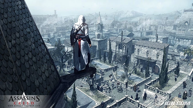 Assassin's Creed korzysta z silnika graficznego o nazwie Anvil, który napędza także inne gry Ubisoftu, m.in. Prince of Persia (2008) oraz pozostałe części serii