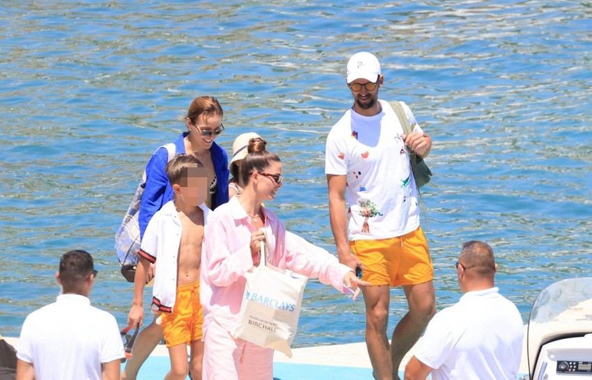 Novak i Jelena Đoković Mikonos