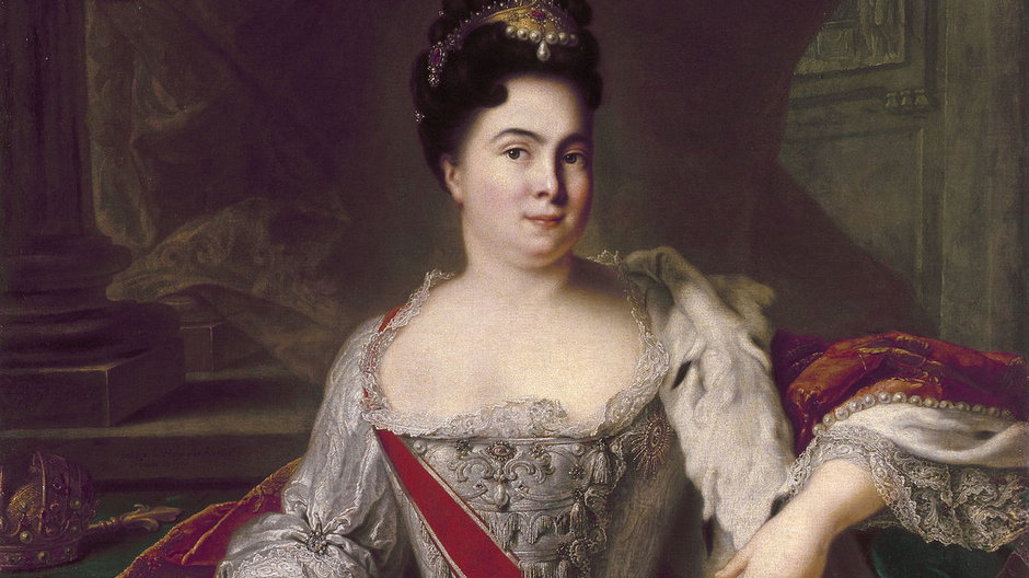 Katarzyna I na portrecie pędzla Jeana-Marca Nattiera.