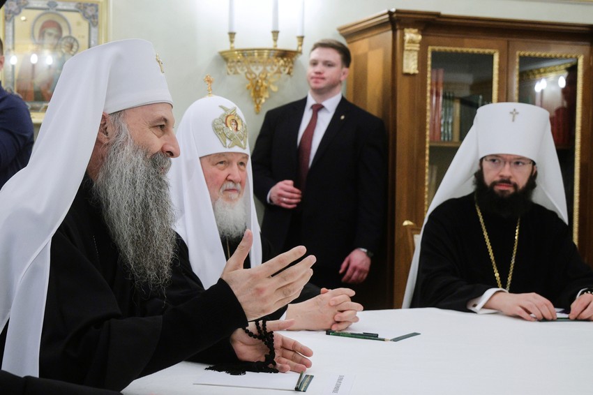 Putin i Patrijarh Porfirije