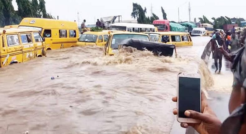 Flooding in Lagos 2021 [Punch]