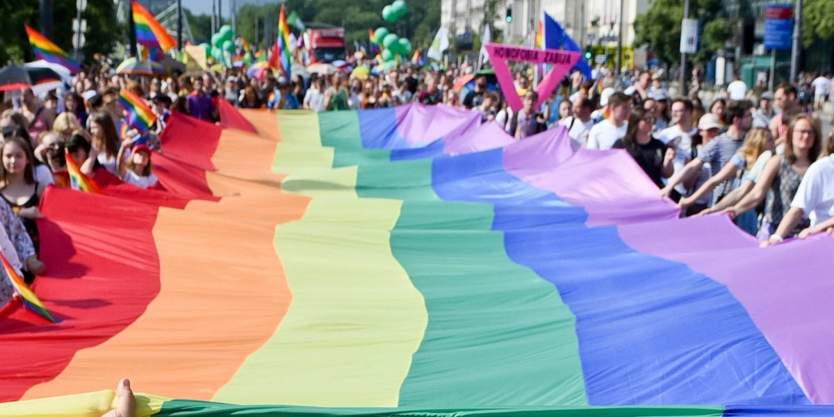 Idea LGBT zrodziła się na Zachodzie, ale dotarła i do Polski. Tak wyglądała Parada Równości w Warszawie w 2019 r.