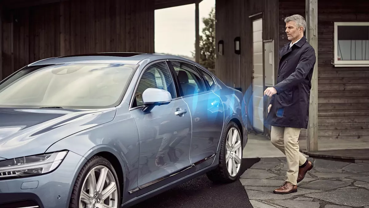 Nowy projekt Volvo – smartfon zamiast kluczyka