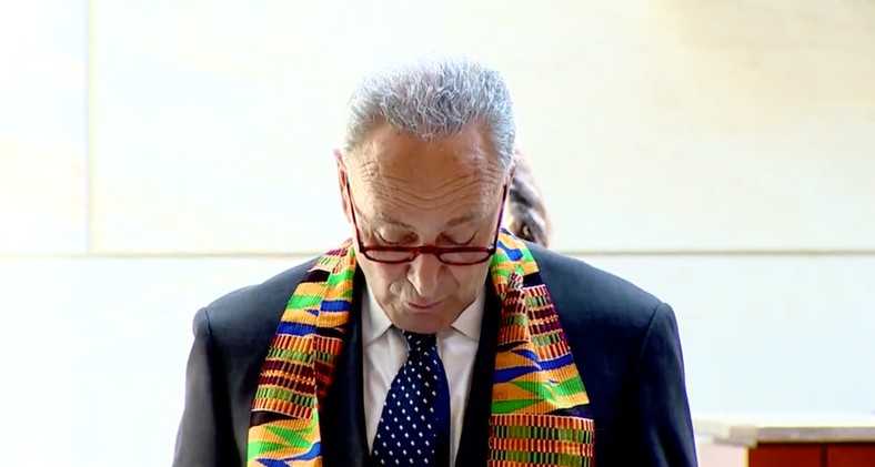 Ghana To The World: Democrats observe George Floyd’s memorial with Kente