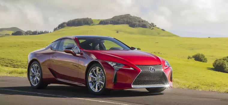 Lexus LC 2021 - luksusowe coupe po liftingu