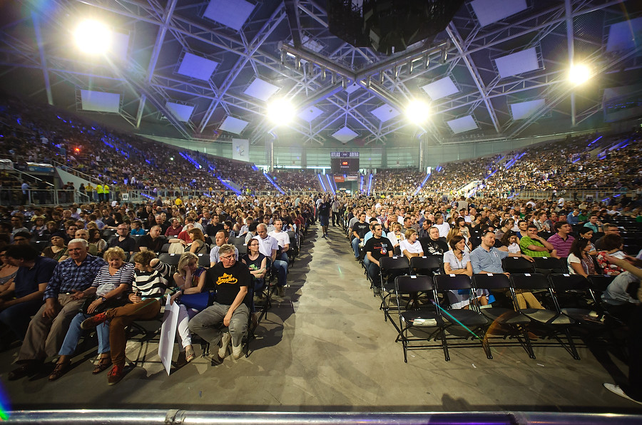 Koncert Marka Knopflera (fot. Darek Kawka/Onet)