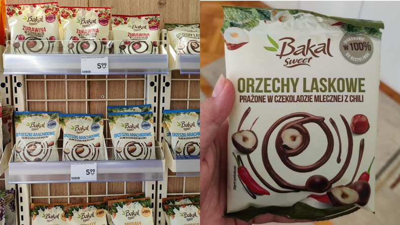 Bakalie polskiej produkcji w rumuńskiej Żabce