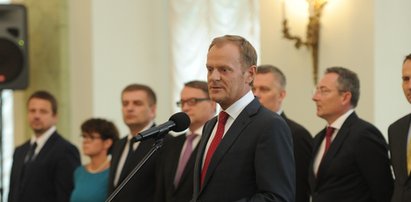 Tusk: Dziękuję Gosi, Kasi i Michałowi