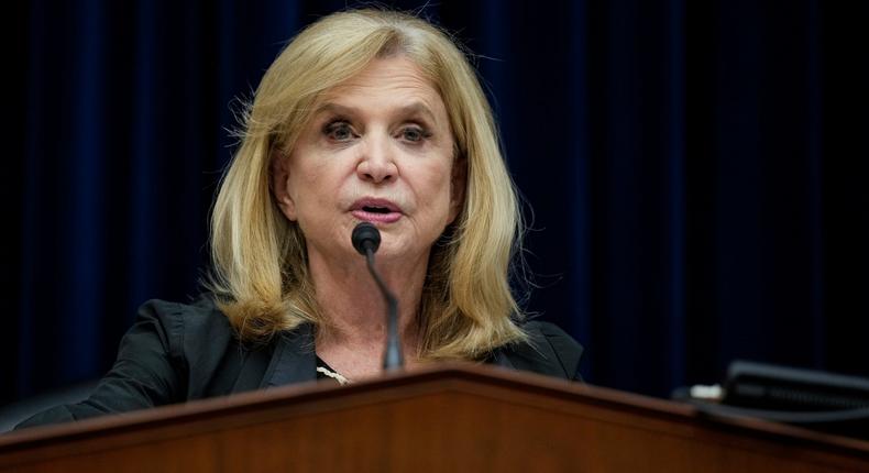 Rep. Carolyn B. Maloney, a New York Democrat