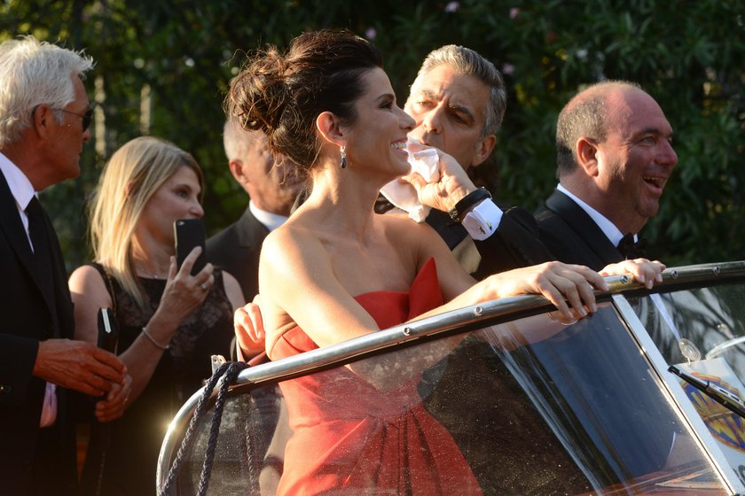 Sandra Bullock i George Clooney w Wenecji