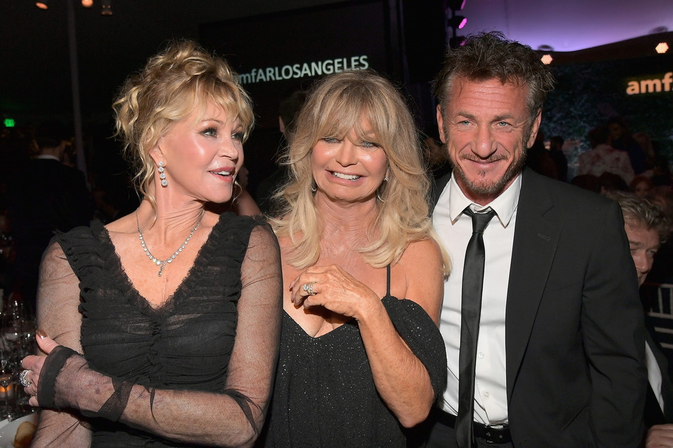 Melanie Griffith i Goldie Hawn na gali amfAR 2017