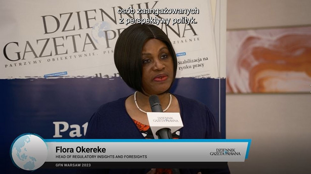 Flora Okereke, Head of Global Regulatory Insights and Foresights w BAT