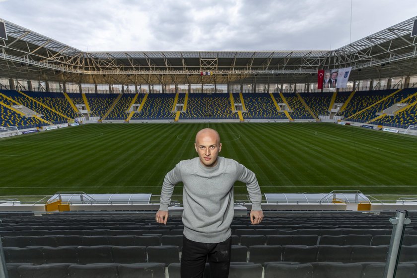 Pilka nozna. Super Lig. MKE Ankaragucu. Michal Pazdan. 30.01.2019