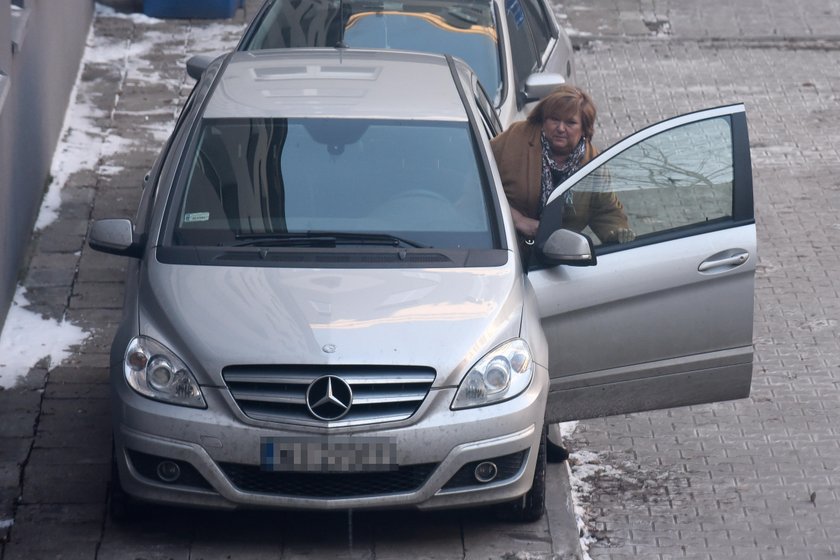 Anna Komorowska wybiera się do męża do szpitala