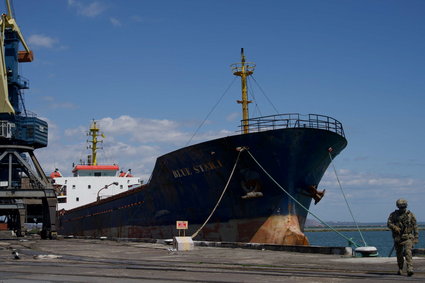 Pierwszy statek opuszcza zajęty Mariupol. Transport do Rosji