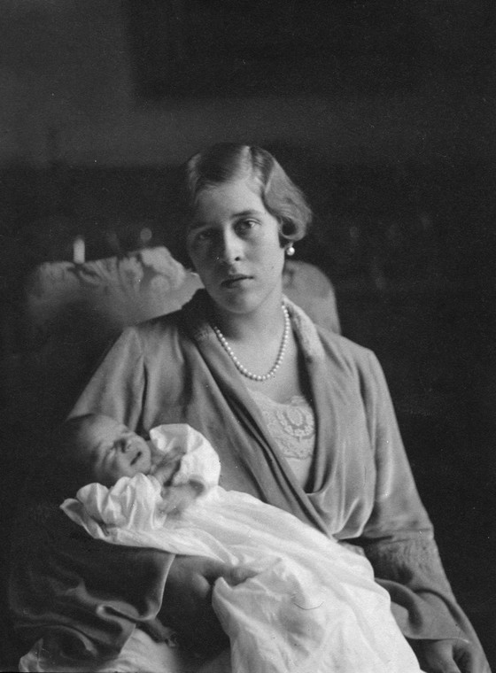 Księżniczka Zofia z synem, Karolem Adolfem