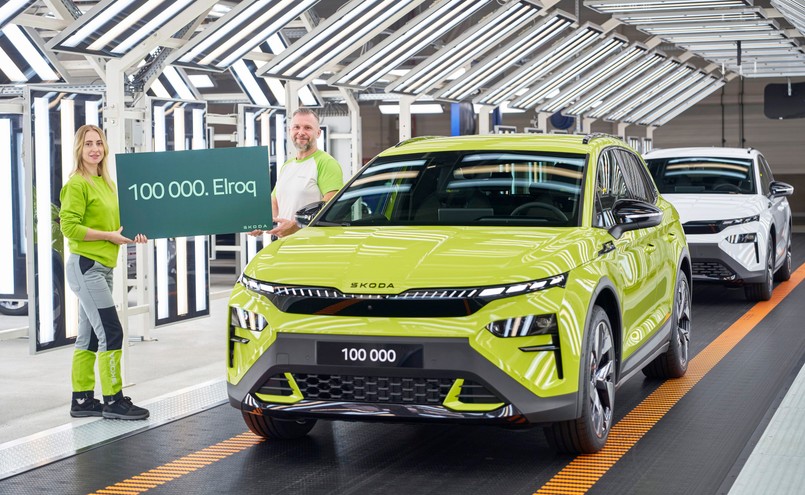 Skoda Elroq nr 100 000