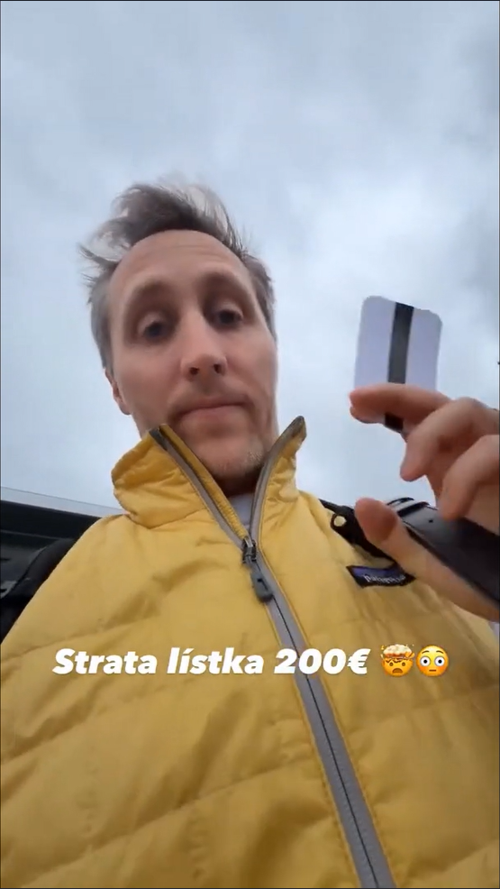Moderátor Matej Sajfa Cifra.