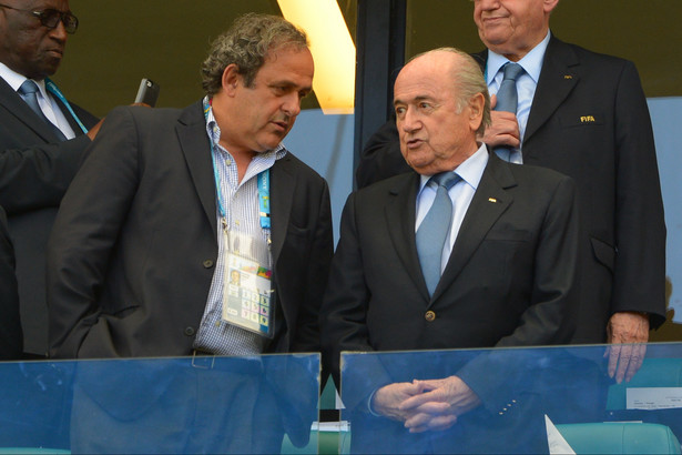 Michel Platini i Joseph Blatter