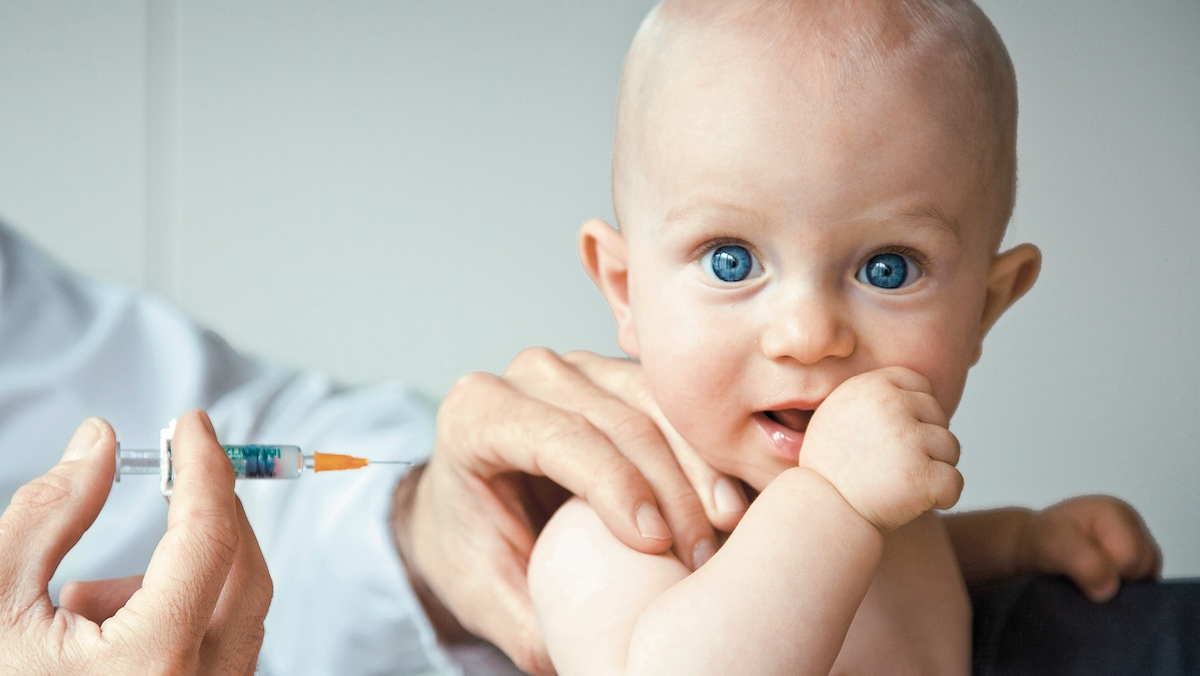 szczepionka, zastrzyk, dziecko