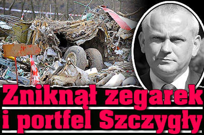 Ukradli portfel i zegarek Szczygły?