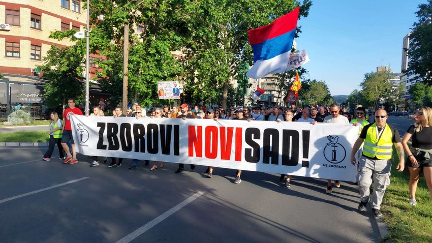 Protest u Novom Sadu