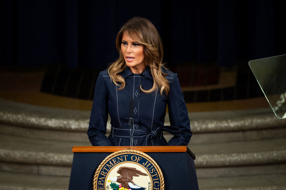 Melania Trump w 2020 roku