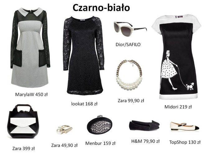 Stylizacje na imprezę pod chmurką