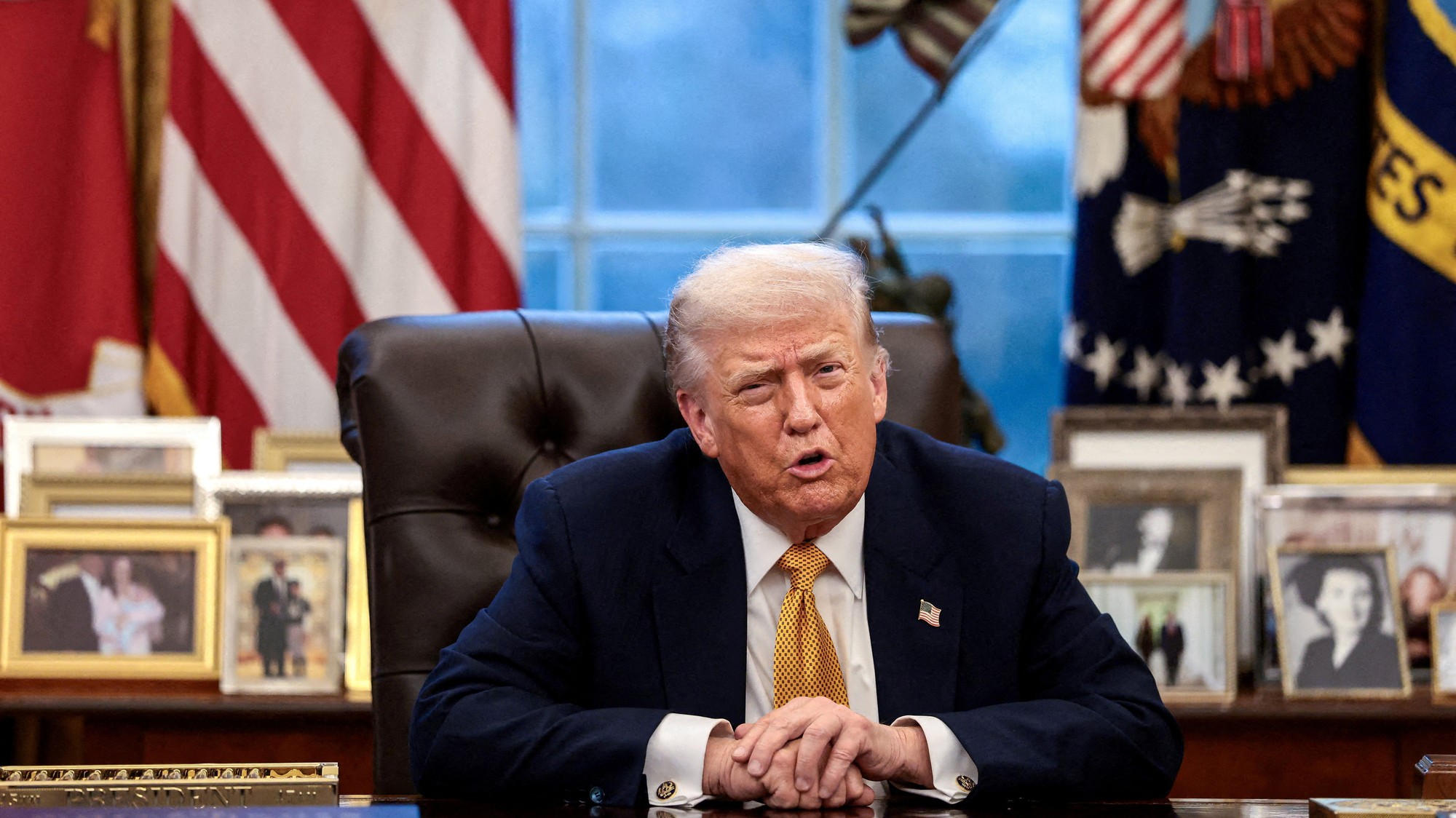 Americký prezident Donald Trump, REUTERS/Evelyn Hockstein