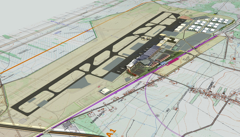 Ta będzie wyglądało lotnisko w Katowicach w 2032 r – wizualizacja (1) - Fot. Materiały prasowe Katowice Airport.