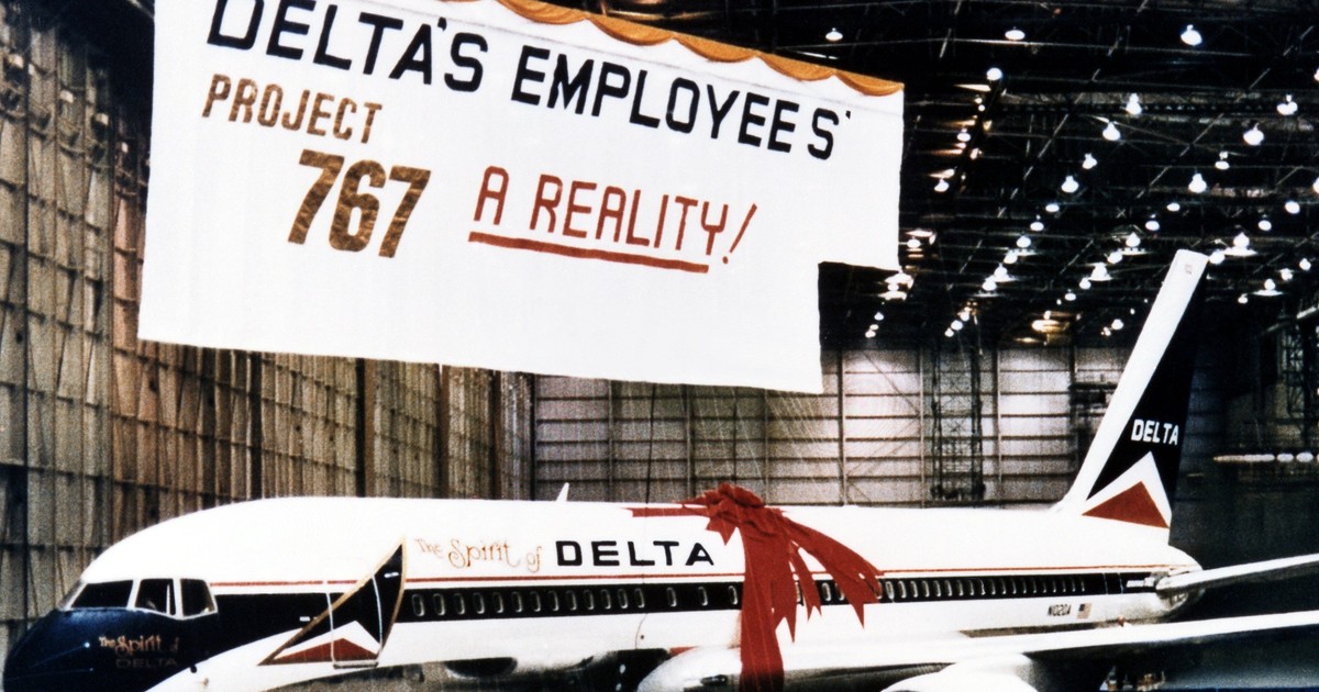 Delta's first-ever Boeing 767 jet was bought for $30 million in 1982 ...
