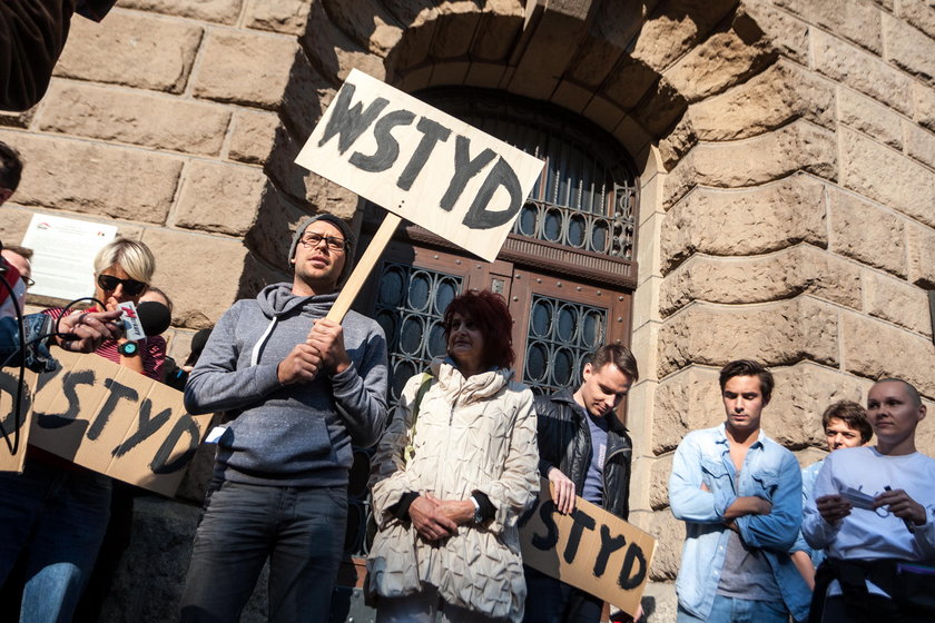 Protest przeciwko odwołaniu koncertu Behemotha