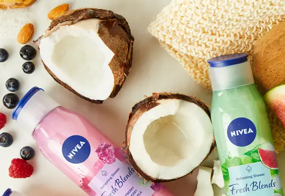 Naturalne odświeżenie skóry z nowymi żelami pod prysznic Nivea Fresh Blends!