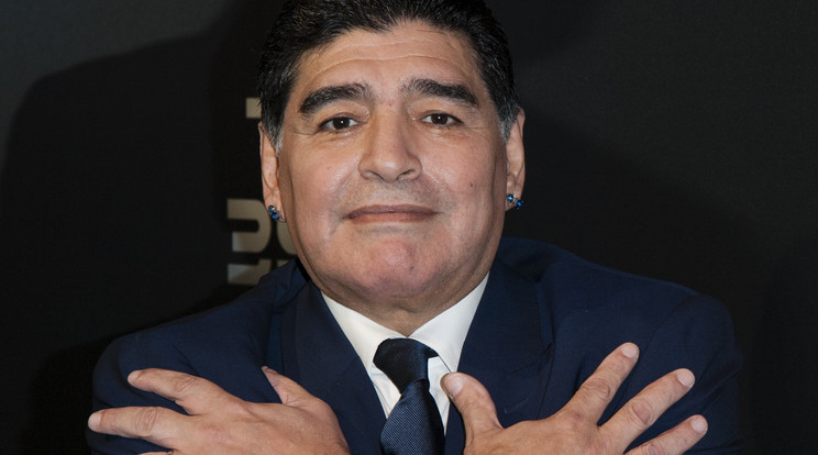 Szobrot emelnek Maradona tiszteletére / Fotó: Northfoto