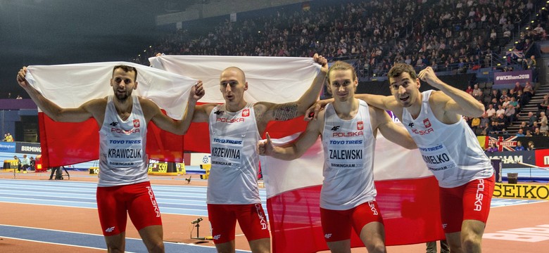 Polska sztafeta 4x400 m mężczyzn zdobyła złoty medal i ustanowiła rekord świata!