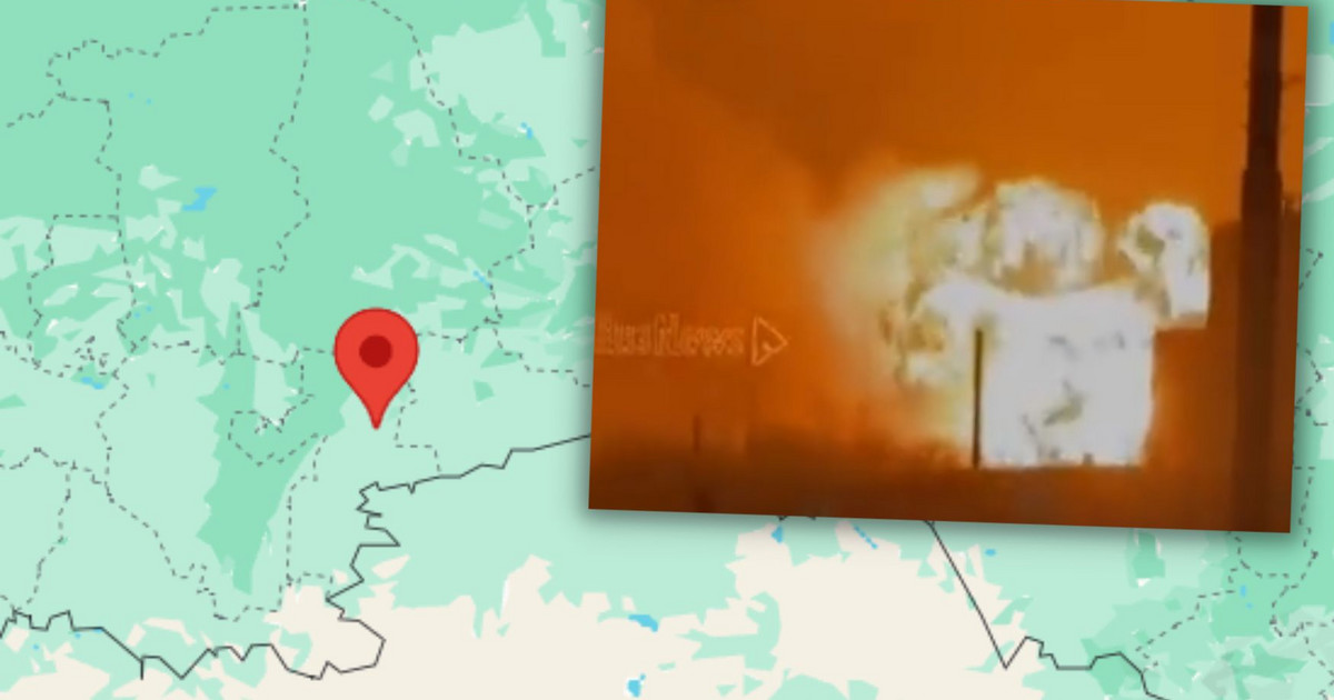 Explosión e incendio en una fábrica rusa.  El humo se cernía sobre Chelyabinsk [NAGRANIE]